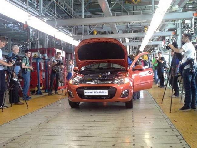 На АвтоВАЗе началось серийное производство Lada Kalina-2