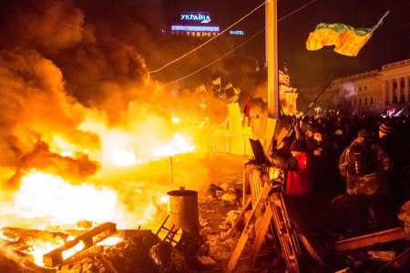 Как это было: год назад на киевском Майдане начались первые столкновения