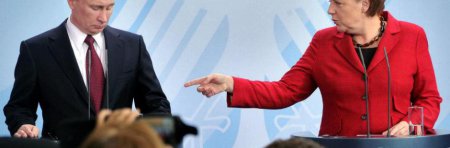 Меркель попросила Путина повлиять на сепаратистов