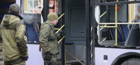 Троллейбусную остановку в Донецке обстреляли граждане РФ — Геращенко