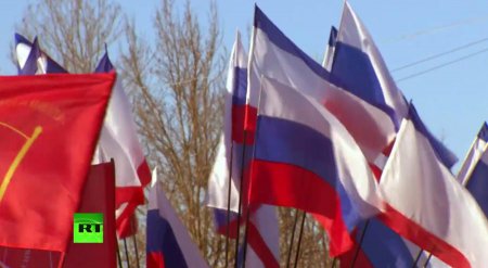 Жители Крыма уверены в процветании в составе России