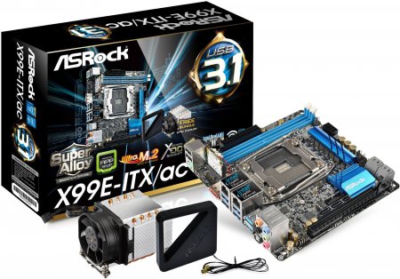 ASRock представила первую в мире материнскую плату LGA2011v3 форм фактора Mini-ITX