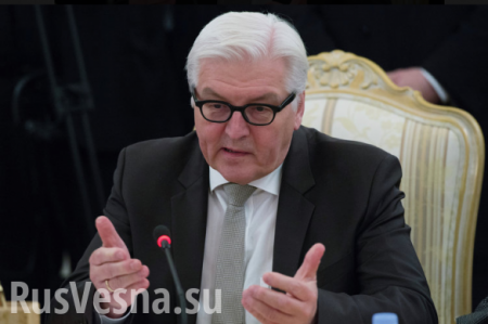 МИД ФРГ: Штайнмайер едет на Украину поддерживать украинцев
