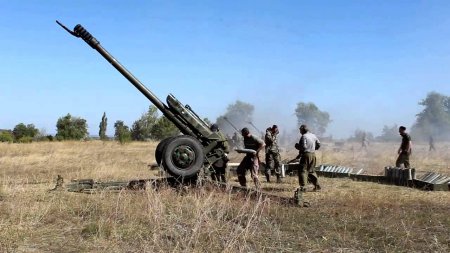 Украинская артиллерия развернута на Днестр