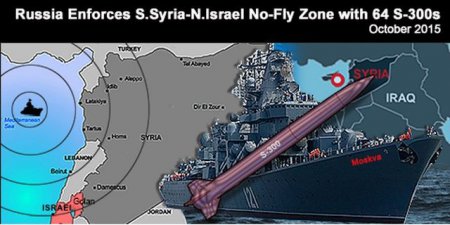 Крейсер «Москва» взял под бесполетный зонтик большую часть Сирии