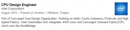 Процессоры Intel Cannonlake получат 8 ядер