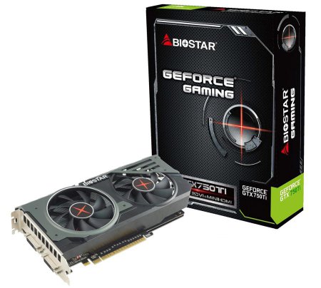 Biostar выпускает разогнанную GeForce GTX 750 Ti