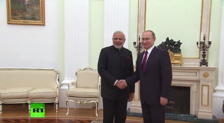 Владимир Путин и Нарендра Моди обсудят сотрудничество России и Индии в сфер ...