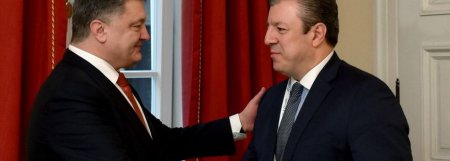 Порошенко обсудил с премьером Грузии новый маршрут «Шелкового пути»