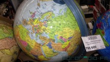 В Беларуси можно купить глобусы с Крымом в составе РФ, – СМИ