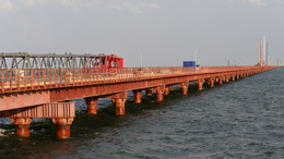 Названа итоговая стоимость строительства моста в Крым