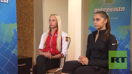 Российские гимнастки в интервью RT: Мы всегда выигрываем, потому что у нас  ...