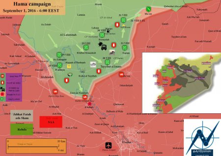 Сирийская армия отбила штурм селения Мардес в провинции Хама