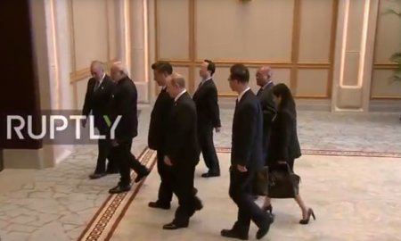 Путин прибыл на неформальную встречу лидеров БРИКС перед саммитом G20