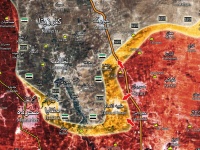 Сирийская армия взяла высоты севернее Сурана и атакует Таибет аль-Имам в пр ...