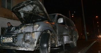 В Одессе бросили коктейль «Молотова» в автомобиль лидера местного Автомайда ...