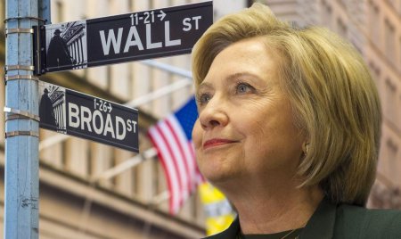 США: банки Уолл-стрит выбрали Хиллари Клинтон
