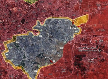 Сирийская армия атаковала исламистов на востоке и юго-востоке Алеппо - Военный Обозреватель