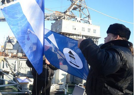 Новейший катер Черноморского флота «нащупывает дно»