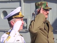 Командующий ливийской армией Халифа Хафтар посетил российский авианосец 