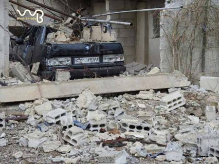 Сирийская армия взяла под контроль водозабор Дамаска в районе Вади Барада - Военный Обозреватель