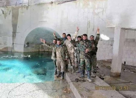 Сирийская армия взяла под контроль водозабор Дамаска в районе Вади Барада - Военный Обозреватель