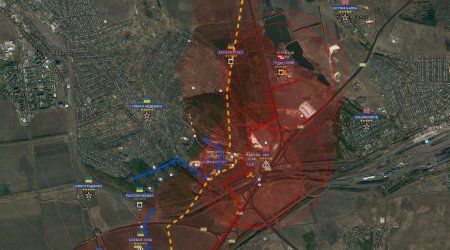 Обзор карты боевых действий на Донбассе от 05.02.2017 г.