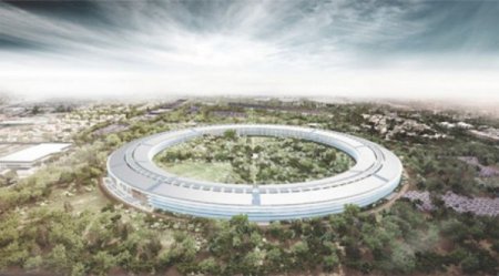 Apple открывает новый офис Apple Park для 12 тыс сотрудников в Калифорнии