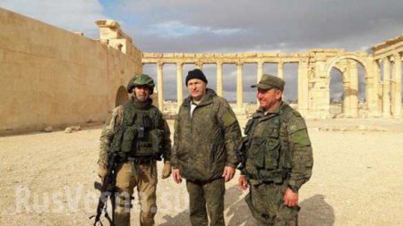 МОЛНИЯ: Российские военные советники провели операцию по освобождению Пальмиры — первые кадры РВ (ФОТО)