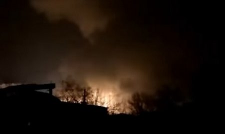 В Харьковской области возник пожар на складе боеприпасов - Военный Обозреватель