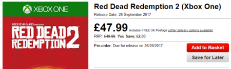 О том, что игра Red Dead Redemption 2, продолжение