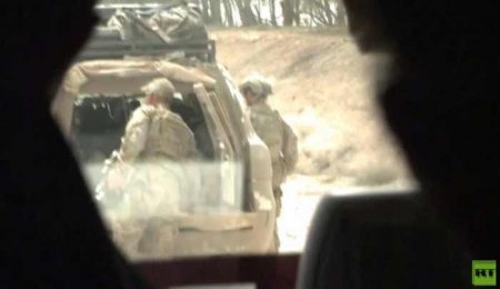 Американские спецназовцы попали в кадр телеканала RT под Раккой - Военный Обозреватель