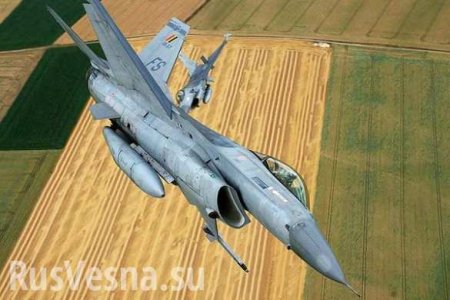 ВВС Бельгии приостановили полеты в Сирии после прекращения Россией действия меморандума по безопасности полетов