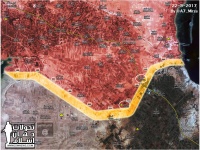 Сирийская армия взяла село Хирбет Саен и продолжает наступление в сторону г ...