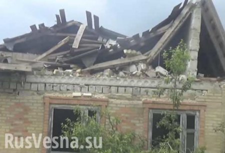 Преступными обстрелами ВСУ в ДНР повреждены 7 домов