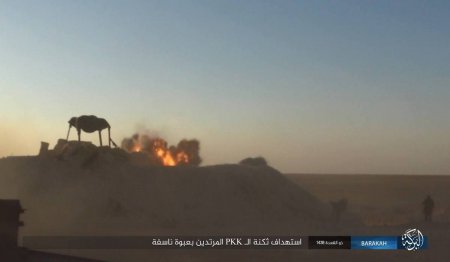 Боевики ИГИЛ уничтожили военную базу курдов в провинции Хасака