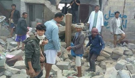 В двойном налёте саудовской авиации на столицу Йемена погибли 70 человек