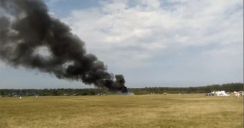 Под Москвой разбился самолет Ан-2