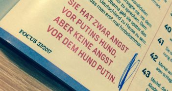 Немецкий журнал отрицает, что назвал Путина собакой