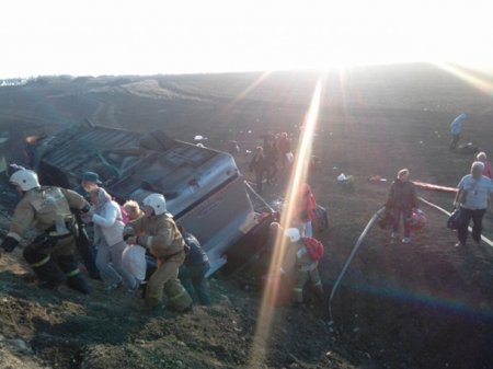 ДТП с автобусом в Крыму: 18 пострадавших