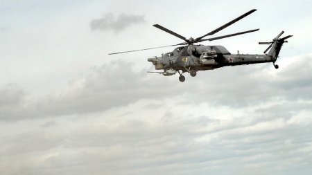 Российский вертолёт сделал вынужденную посадку в провинции Хама