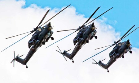 Сирия: Смертоносная карусель — русский спецназ наводит Ми-28 на боевиков (ВИДЕО)