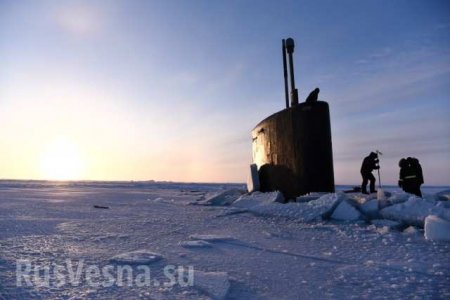 Подлодки ВМС США застряли во льдах Арктики во время отработки удара по России (ФОТО)