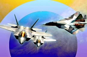 «Американские F-22 не жаждали встречи с нашими истребителями»