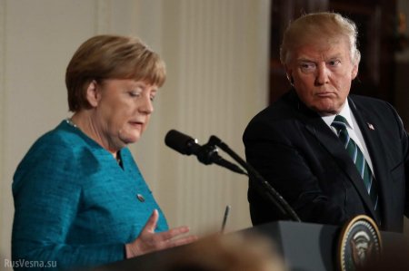 Охота на «ведьму». Меркель вернулась от Трампа другим человеком (ВИДЕО)