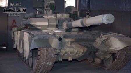 Иракская 35-я бригада перевооружена с танков М1А1М Abrams на российские танки Т-90С