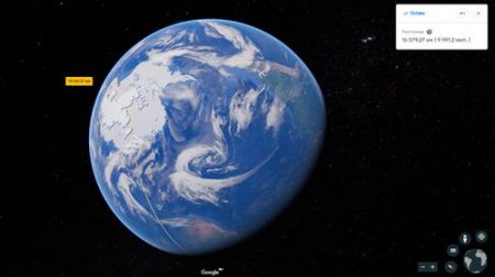 В приложении Google Earth появилась новая интересная функция