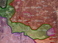 Сирийская армия взяла г. Сайда в провинции Дераа и большой район у иорданск ...