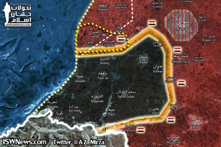 Сирийская армия освободила район Айн Дакар в провинции Дераа