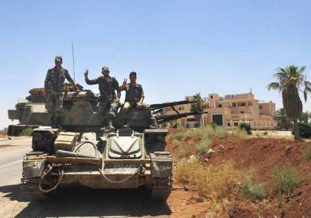 Сирийское командование направило подкрепление в провинцию Дераа для борьбы с подпольщиками